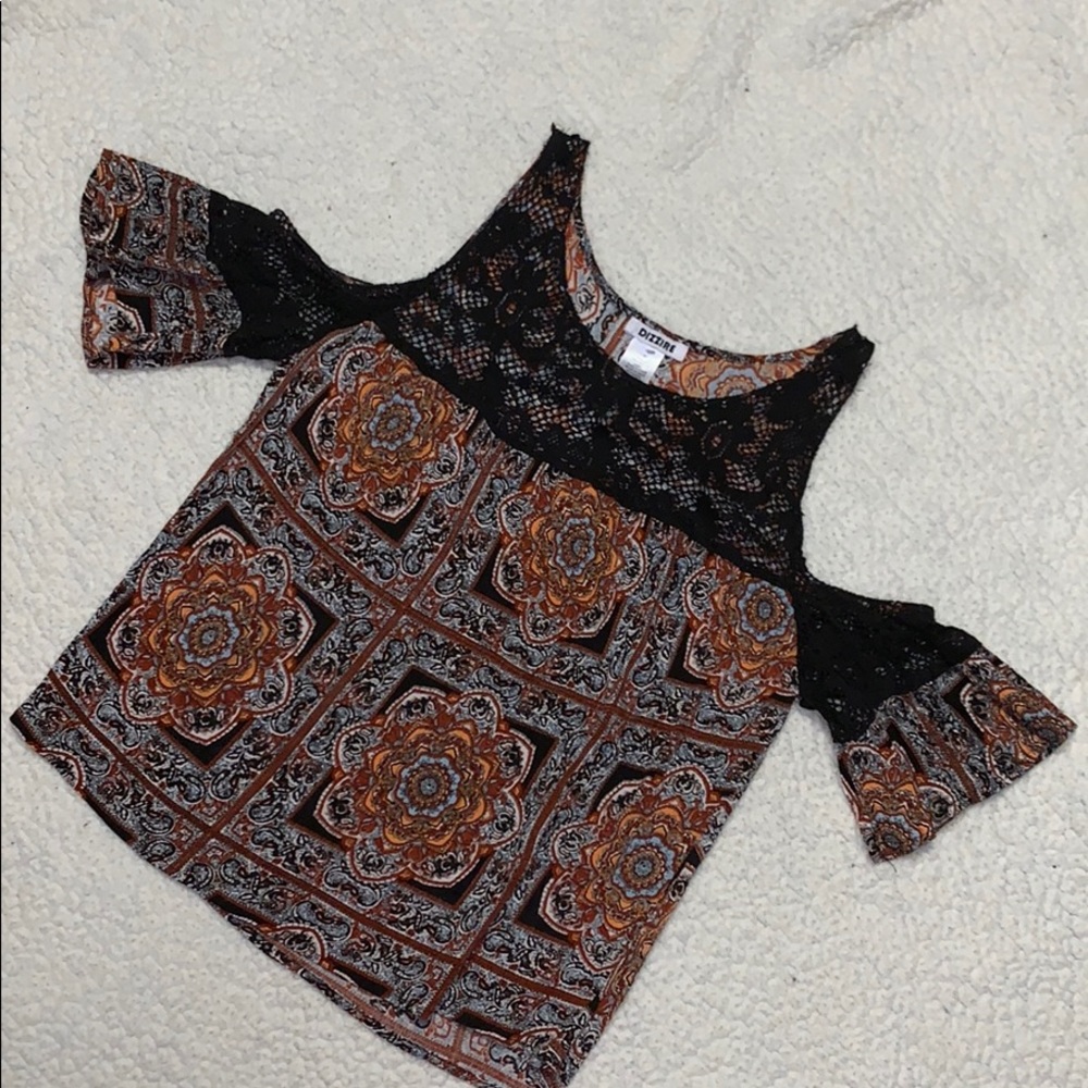 cold shoulder top